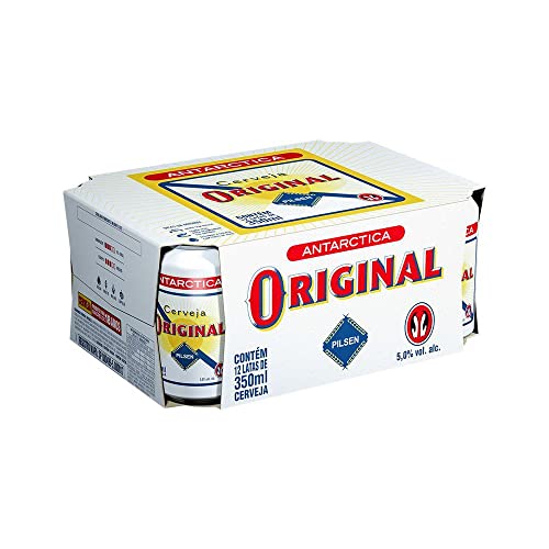 Cerveja Antarctica Original 350ml pack (12 Unidades)