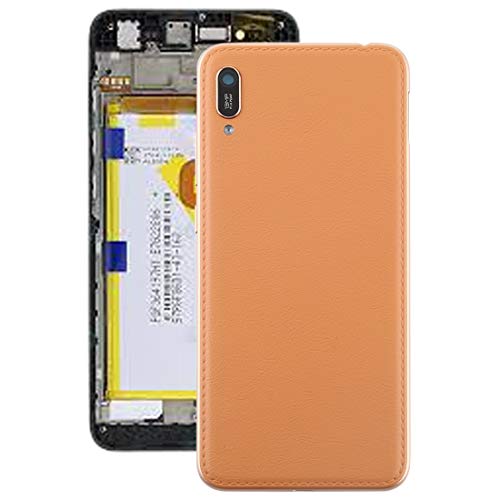 Couvercle de batterie Huawei Enjoy 9e coque arrière finition café avec boutons