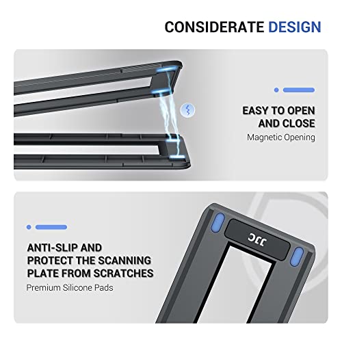 JJC 35mm Film Holder Negative Photo Scanning Mask Strip Holder Cover for Flatbed Scanners with Backlight, for 35mm Negative Film - Image 4