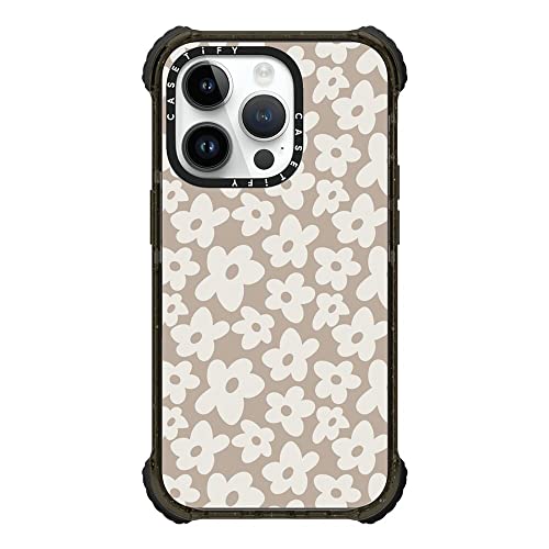 Coque iPhone 14 Pro Casetify Ultra Impact évite casse écran motif fleur - 2