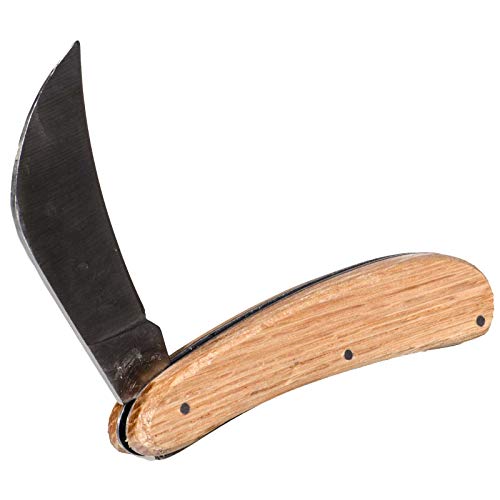 Preisvergleich Produktbild SIDCO Gartenmesser Taschenmesser Gärtnermesser Gartenhippe Klappmesser Hippe