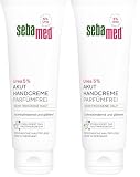 Sebamed Urea 5% Akut Handcreme parfümfrei sehr trockene Haut, Akutpflege für sehr trockene Hände, für mehr Feuchtigkeit, juckreizlindernd + glättend, auch bei Neurodermitis, Schuppenflechte, Diabetes