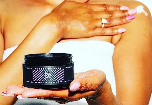 Butter By Keba Moisturizing Body Butter (Lavender Cami- Lavender, Chamomile, Geranium, 4Oz) #TOP2
