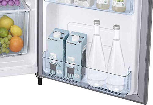 Image of Samsung 192 L 2 Star Direct Cool Single Door Refrigerator Appliance (RR19T241BSE /NL, Elective Silver)