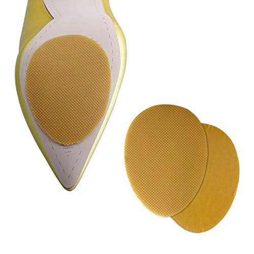 Non-Slip Shoes Pads 5 Pairs Self-Adhesive Shoe Grips Rubber Anti-Slip Shoe Grips can