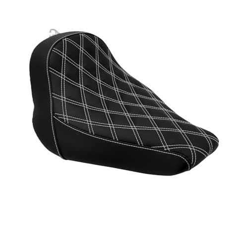 Selle solo basse moto profil bas améliorant l'assise pour Fat Boy