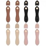8 Fermoirs à Bouton Pression en Cuir PU pour Sac à Main et Crochet, 11 cm...