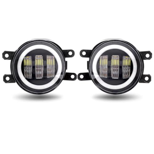 faros antiniebla Compatible Con Toyota Para Avalon 2008-2010 Para Highlander 2008-2011 Para Matrix 2009-2013 Angel Eye Parachoques Luz Antiniebla Lámpara Conducción