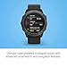 Garmin Fenix 6X Pro Solar, Premium Multisport GPS Watch with Solar Charging Capabilities, Features Mapping, Music, Grade-Adjusted Pace Guidance and Pulse Ox Sensors, Dark Gray with Black Band
