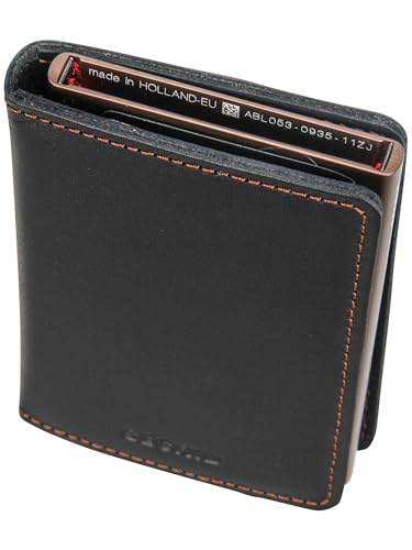 Image of Secrid Slim Wallet Original Leather With Rfid Safe Card Case