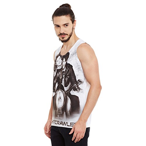 Image of wear your mind Men's Printed Regular Fit Vest