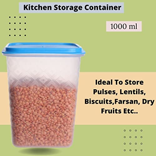Image of Plastic Kitchen Container combo 1000ml size (8)