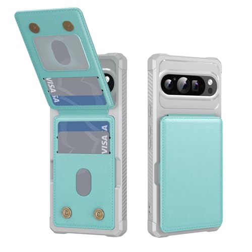 For Google Pixel 10 Pro XL �p�P�[�X �J�[�h���[ �w�ʎ蒠�^ ���z�t���X�^���h�@�\ �������U�[ �J�[�h�|�[�` �������[ �X�}�z�J�o�[ ���킢�� �O�[�O���s�N�Z�� 10 Pro XL �p�P�[�X ���[�t�� ���C�N���X�v ���K���� ���u