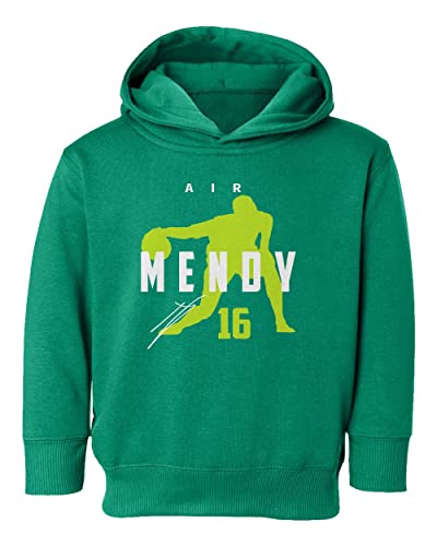 KING THREADS Senegal Football Air Mendy 2022 World Soccer Fans Toddler Hoodie Sweatshirt (Green, 2T)