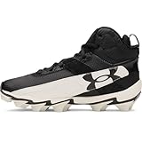 Under Armour Men's Harper 10 RM Baseball Cleats, (001) Black/Stone/Black, 10, US product image