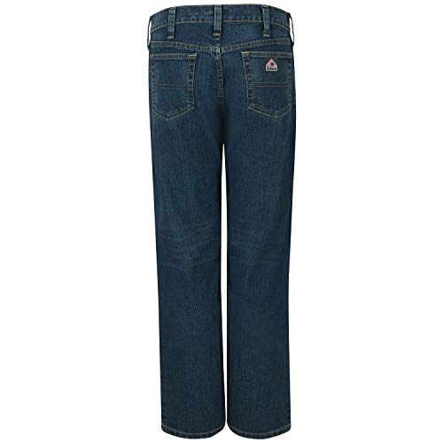 Bulwark FR Men's Straight Fit Jean with Stretch with Insect Shield2