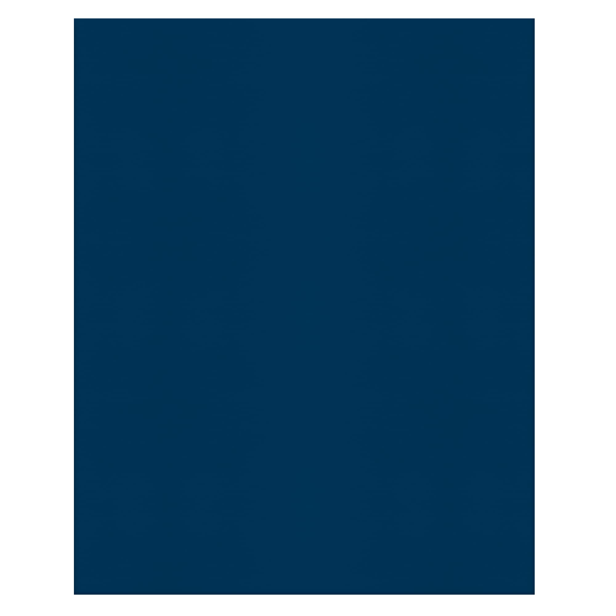 Office Depot(r) Brand 2-Pocket Paper Folders, Dark Blue, Pack of 25