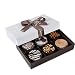 Barnett's Chocolate Cookies Favors Gift Box Sampler, Gourmet Christmas Holiday Corporate Food Gifts, Mothers & Fathers Day, Thanksgiving, Birthday or Get Well Care Package Idea, 6 Unique Flavors