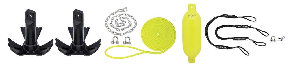 Extreme Max 3005.4131 BoatTector Mooring Boss - The Revolutionary Mooring System to Safely Keep Your Boat Off the Dock and Away from Obstructions