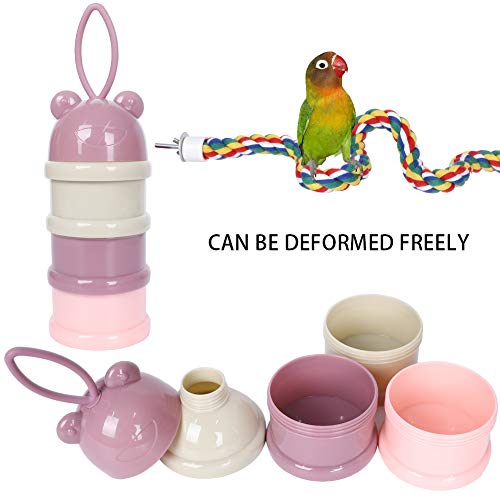 Pink-Bird-Backpack-Carrier-with-Portable-Bird-Feeder-Cups-Pet-Bubble-Carrier-for-Pet-Birds-Airline-Approved-Ventilate-Transparent-Space-Capsule-Carrier-Backpack-for-Travel-Hiking-and-Outdoor-Use Pink Bird Backpack Carrier with Portable Bird Feeder Cups, Pet Bubble Carrier for Pet Birds, Airline-Approved, Ventilate Transparent Space Capsule Carrier Backpack for Travel, Hiking and Outdoor Use - Image 6