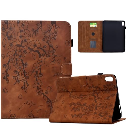 Étui iPad Air 1ère génération en cuir marron style portefeuille