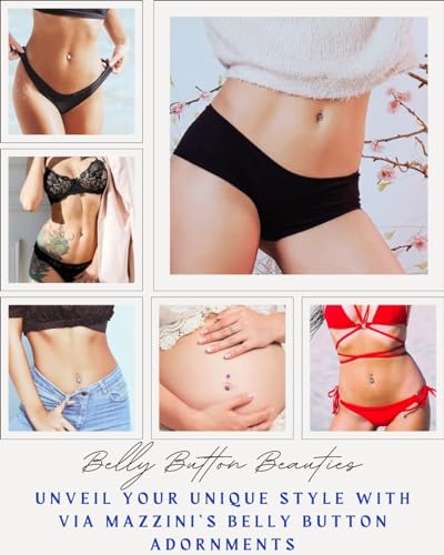 Stainless Steel Navel Ring - Round Belly Button Piercing