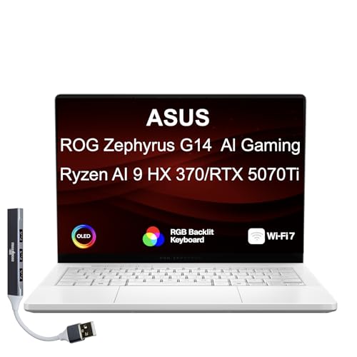 ASUS ROG Zephyrus Gaming Laptop 14' 120Hz OLED 2.8K 500...