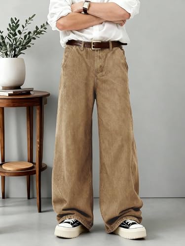 Image of QNIM Jeans for Men || Loose Fit Stylish Casual Mens Jeans Pant (Q-62-65)