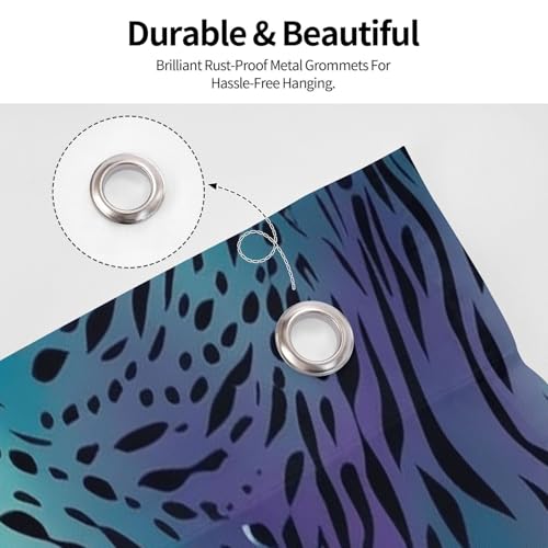 Drapeau extérieur imprimé zèbre bleu double face de 1,2x1,8 m avec œillets pour maison