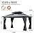 GARTOO 12'x14' Outdoor Hardtop Gazebo with Double Roof - Heavy-Duty Galvanized Steel Top Aluminum Frame Gazebo with Breathable Netting & Privacy Curtain for Patio, Porch, Garden, Lawn, Deck, Backyard