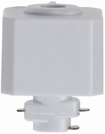 White 240V Single Circuit Track Pendant Adaptor Accessory Track Lighting