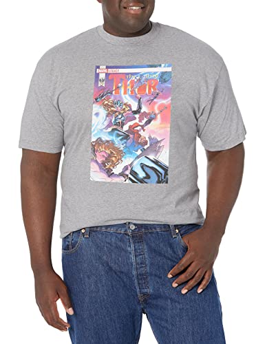 Marvel Foyer Familial T-Shirt Homme vêtement décontracté coton noir