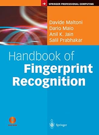Amazon.com: Handbook of Fingerprint Recognition (Springer Professional ...