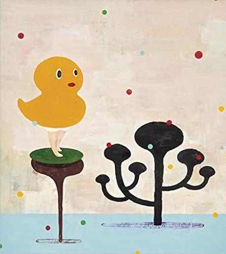 Amazon おもしろグッズプリントキャンバスポップアートパネル抽象画日本画絵ポスターベビーキッズルームデコレーション 45x65cm X1 フレームレス ウォールステッカー オンライン通販