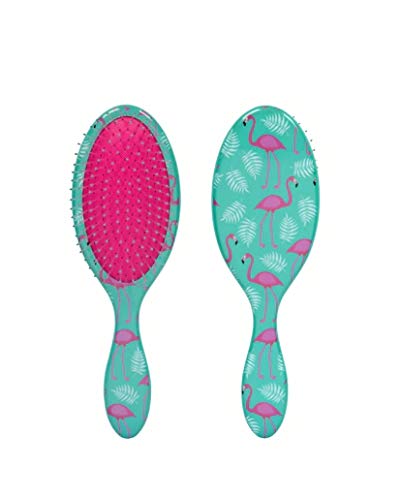 Cala Wet-N-Dry Teal Flamingo Hair Detangler #TOP9