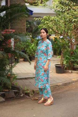 Image of DHRUVI TRENDZ Kurta Sets for Woman | Kurti Set for Woman | Short Kurti for Women | Kurtis | Anarkali Suit for Womens | Dress | Salwar Suit for Party Outfits | Sleeveless Kurti for Women Stylish