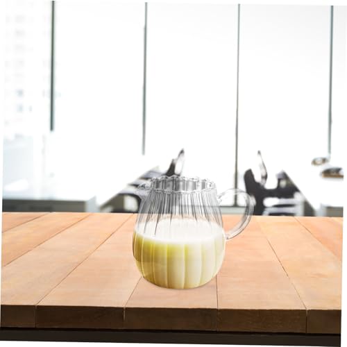 Pichet à lait en verre résistant à la chaleur lot de 2 - 7