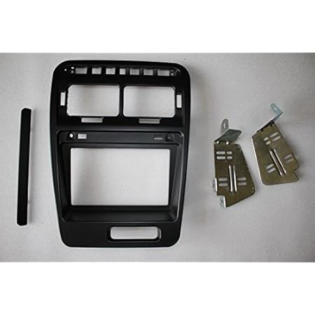 Amazon Com Interior Innovations 300zx Z32 Double Din Radio Bezel Plain Finish Automotive