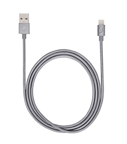 Câble de charge ACC994CAI tressé aluminium Gris sidéral 1,2 m de synchronisation