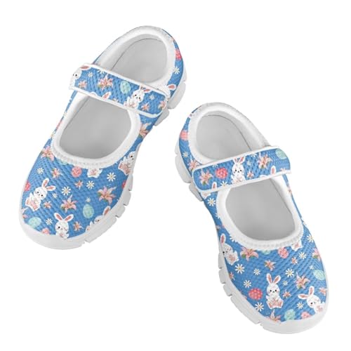 Coloranimal Mary Jane Shoes for Girls Princess Shoes Casual Dance Shoes School Uniform Shoes Easter Theme Mary Jane Flats