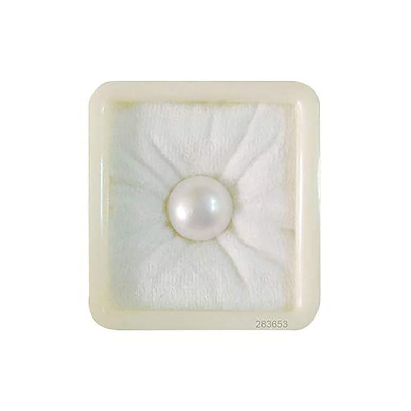Perle blanche naturelle Moti 5,3 carats rehausser votre style