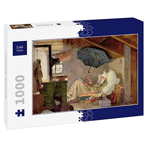 Lais Puzzle Carl Spitzweg - Der Arme Poet 1000 Teile