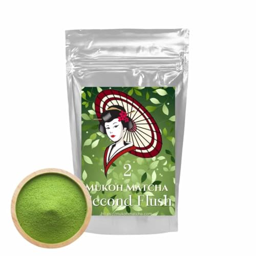[Mukoh Matcha] 100% Yame-Grown Yamecha Second Sencha Powdered Green Tea For Drinking, Cooking, Gifts, Seasonal Presents, Mother�f