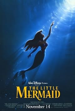 1997 The Little Mermaid 27 x 40 inches Style A Movie Poster