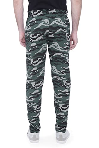 Image of Neo Garments Men's Cotton Solid Regular Fit Trackpants /Jogger /Trouser with Side Pockets