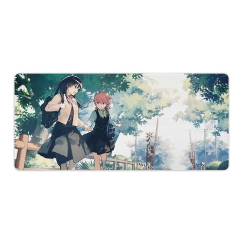 やがて君になる 大型マウスパッド デスクマット ゲーム 40x90cm すべり止め 耐水 耐熱 多機能 デスクを守る オシャレ 可愛い アニメ 萌え グッズ かわいい かわいい イラスト 人気 プレゼント