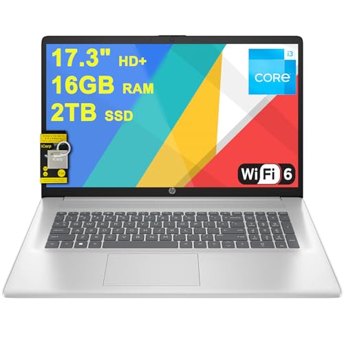 HP 17 rWlX m[gp\R 17.3C` HD+ A`OA Intel 8RA i3-N305 16GB RAM 2TB SSD Type-C  obe[ [d vCoV[J Win11 ICP HubB