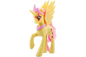 Little Horse Fluttershy Toy Friendship Movie Feature Character Doll Action Figure Model for Girls