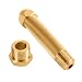 CGA-580 Nut & 3" Nipple, Regulator Inlet Bottle Fittings (Helium Argon Nitrogen)