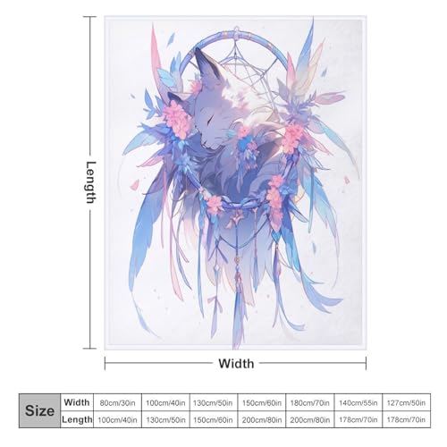 Couverture moelleuse motif dreamcatcher une idée cadeau bien-être